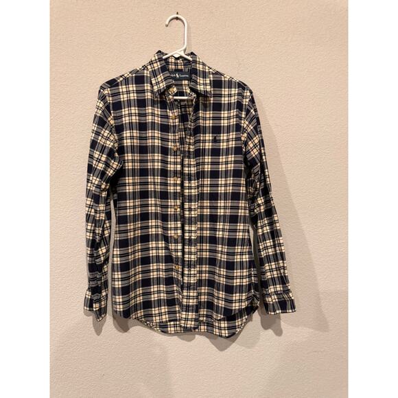 Ralph Lauren Men's Size Small Plaid Button Up Shirt Modern Fit - Picture 1 of 2
